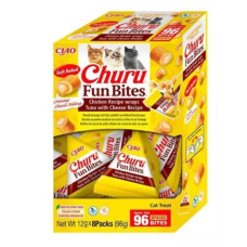 Churu Cat Fun Bites Frango + Queijo